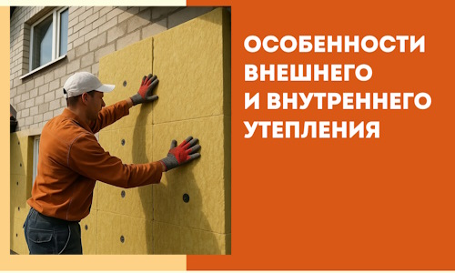 Какие особенности внешнего и внутреннего утепления в Костомукше