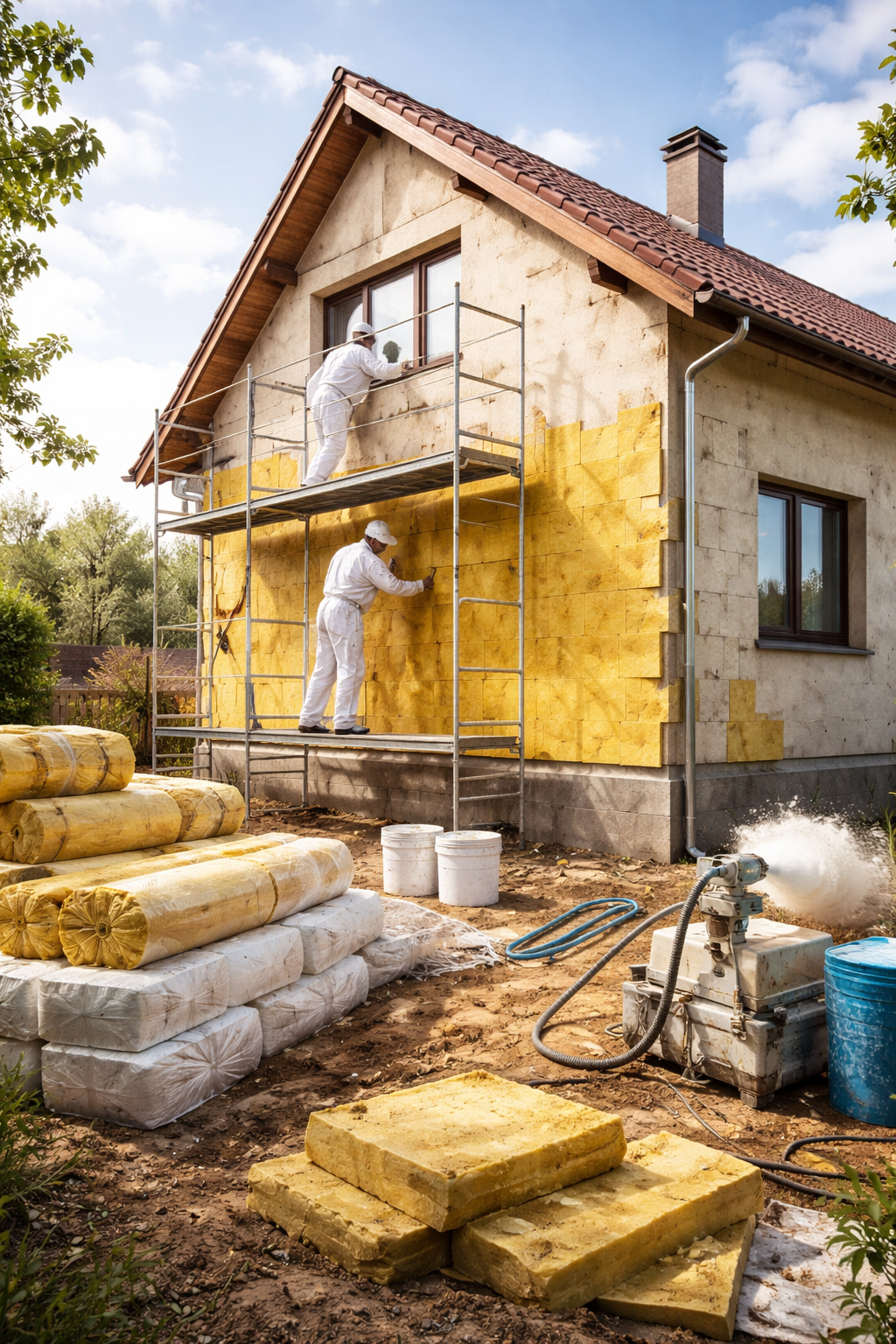 Профессиональное утепление домов в Костомукше — тепло, надежность, экономия
